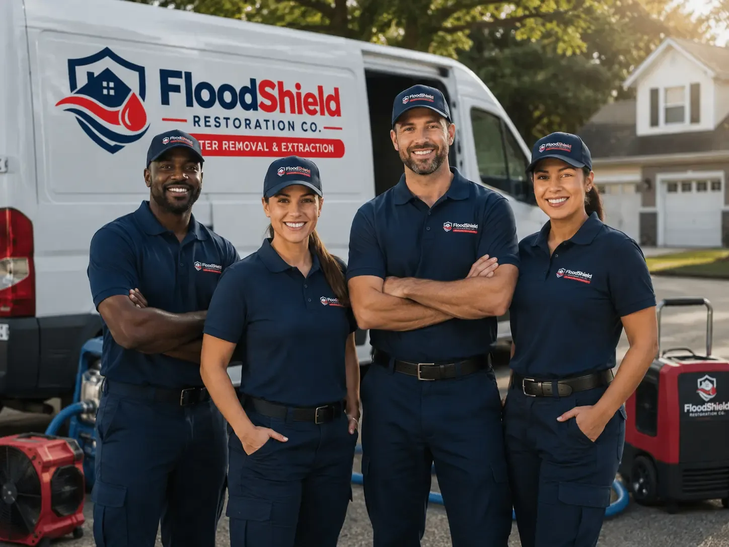 Flood Damage Restoration company in Le Roy, NY